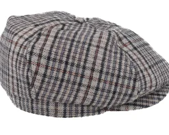 Jamaica Cap Beige/Blue Flat Cap - Barts
