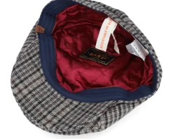 Jamaica Cap Beige/Blue Flat Cap - Barts