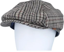 Jamaica Cap Beige/Blue Flat Cap - Barts