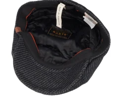 Jamaica Cap Black Flat Cap - Barts