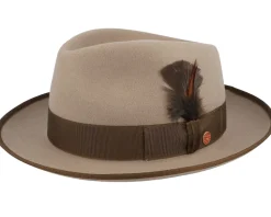 Jannes Wool Step/Brown Fedora - Mayser