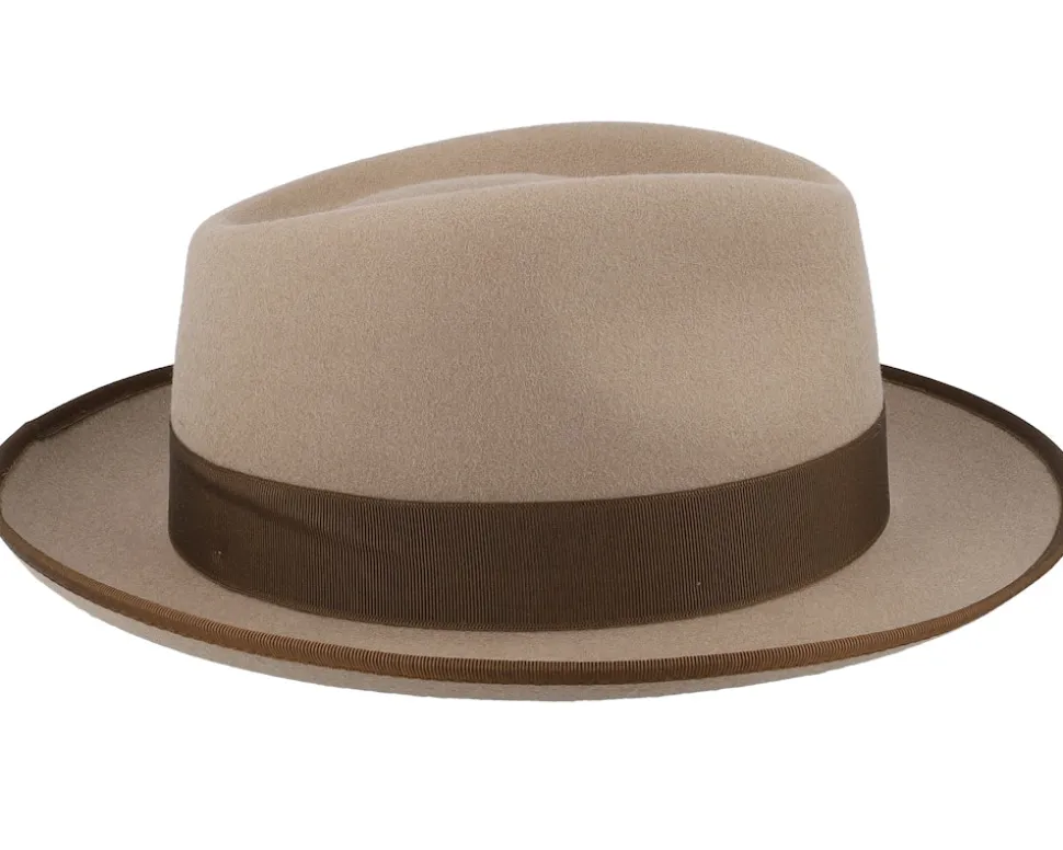 Jannes Wool Step/Brown Fedora - Mayser