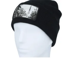 Japan Beanie Black Cuff - Public Domain