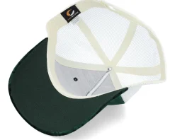 Japan Green /Ivory Velvet Trucker - Public Domain