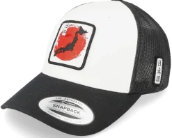 Japan Nihon Retro Black/White/Black Trucker - Yapan