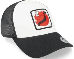 Japan Nihon Retro Black/White/Black Trucker - Yapan