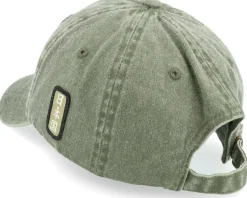 Japanese Dragon Vintage Denim Olive Dad Cap - Yapan