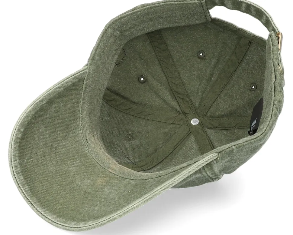 Japanese Dragon Vintage Denim Olive Dad Cap - Yapan
