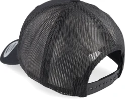 Japanese Rose Black Trucker - Iconic