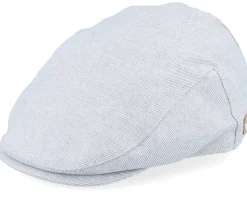 Jarvis Cap Grey Flat Cap - Barts