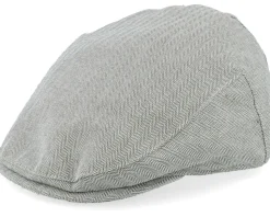 Jarvis Cap Grey Flat Cap - Barts