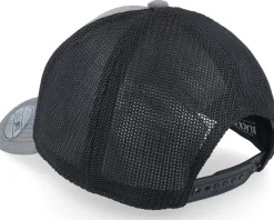 Jaxton Charcoal W Black Mesh W Patch Trucker - Black Clover