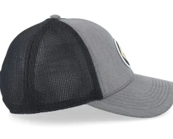 Jaxton Charcoal W Black Mesh W Patch Trucker - Black Clover