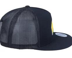 JDM 3D Logo Black Trucker - Iconic