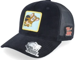 Jerry Looking Out Black Cord Trucker - Tom & Jerry