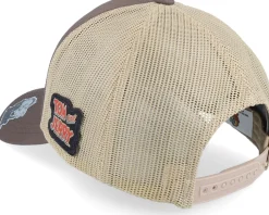 Jerry Looking Out Brown/Khaki Trucker - Tom & Jerry
