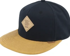 Jersey Patch Black Snapback - Djinns