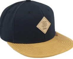 Jersey Patch Black Snapback - Djinns