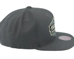 Jetstream Logo Dark Grey Snapback - Skillfish