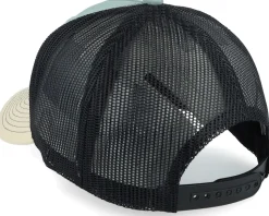 Jetstream Logo Gun Metal Green/Black/Golden Stone Trucker - Skillfish