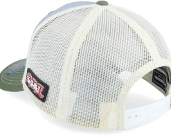 Jinzo Olive/Grey/Khaki Trucker - Yu-Gi-Oh