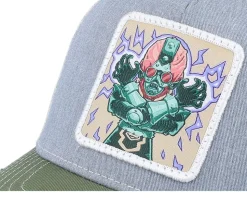 Jinzo Olive/Grey/Khaki Trucker - Yu-Gi-Oh