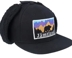 Jämtland Canvas Flatbrim Black Earflap - Wild Spirit