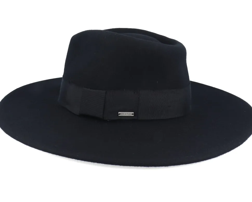 Joanna Felt Black Fedora - Brixton