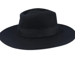 Joanna Felt Black Fedora - Brixton