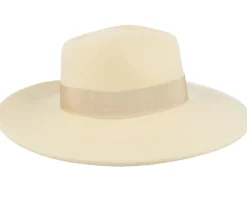Joanna Felt Light Khaki Fedora - Brixton