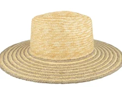 Joanna Festival Hat Honey/Sand Straw Hat - Brixton