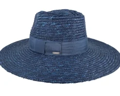 Joanna Hat Joe Blue Straw Hat - Brixton