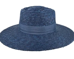 Joanna Hat Joe Blue Straw Hat - Brixton