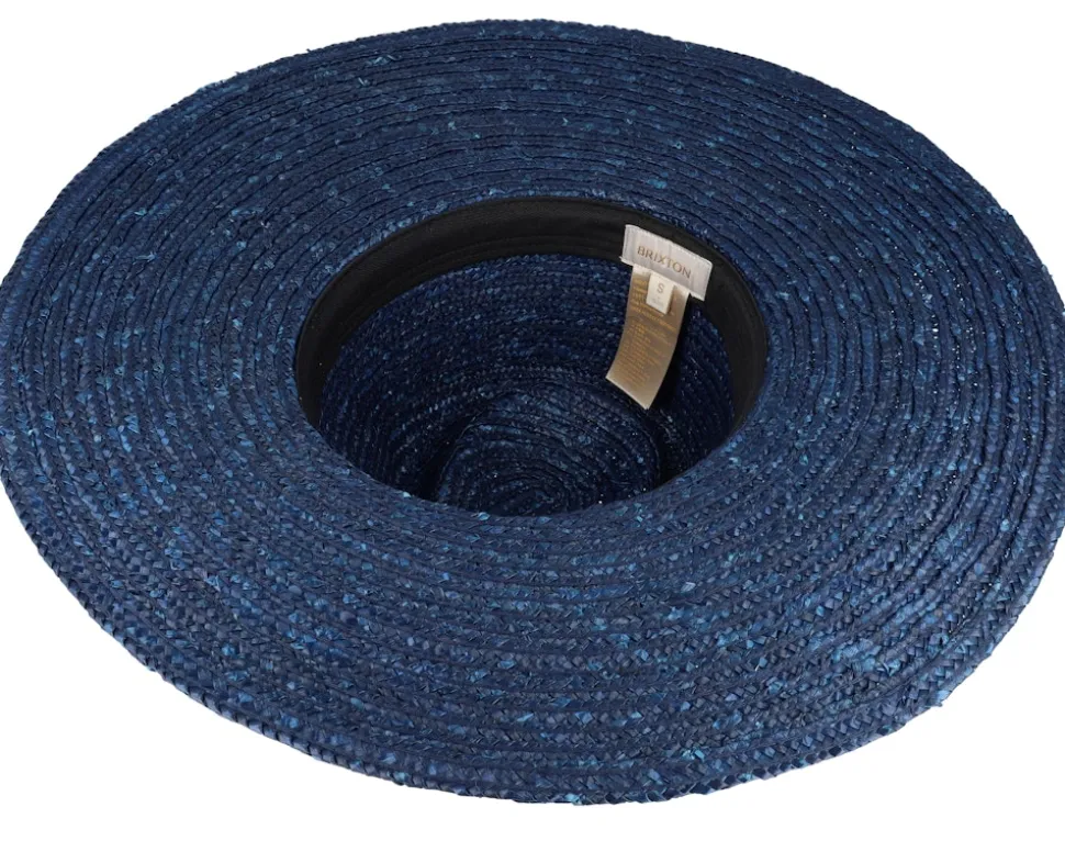 Joanna Hat Joe Blue Straw Hat - Brixton