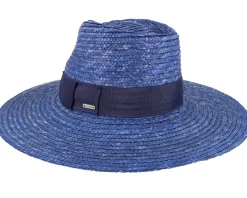 Joanna Hat Pacific Blue Straw Hat - Brixton