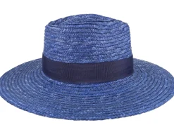 Joanna Hat Pacific Blue Straw Hat - Brixton