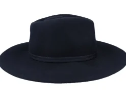 Joanna Packable Hat Black Fedora - Brixton
