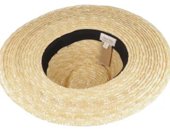 Joanna Short Brim Honey Straw Hat - Brixton