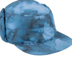 Jokkmokk Abstract Ink Blue Earflap - Dedicated