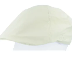 Jones Taslan Beige Flat Cap - MJM Hats