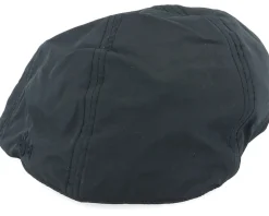 Jones Taslan Black Flat Cap - MJM Hats