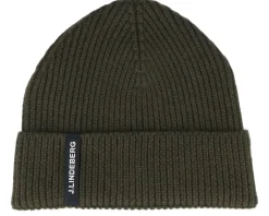 Juan Merino Beanie Forest Green Cuff - J.Lindeberg