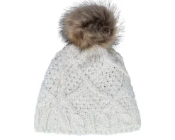 Jude Beanie Ofwhite Pom - Picture