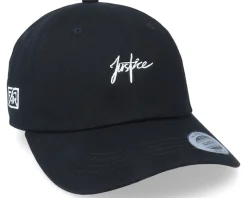 Justice Script Black Dad Cap - Fair