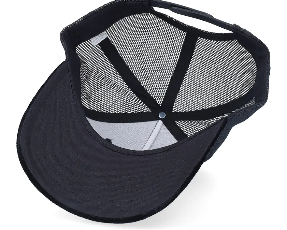 K Bye. Pop Art Velvet Black A-Frame Trucker - Calza Pennello