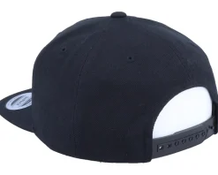 K Letter 3D Black Snapback - Iconic