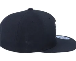 K Letter 3D Black Snapback - Iconic