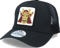 Kabuto Samurai Sōmen Mask Patch Black Trucker - Iconic