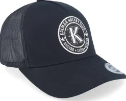 Kalmar HC Black/White Patch A-frame Black Trucker - Hatstore