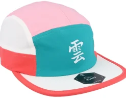 Kanji Logo Cloudfit Green/White/Red/Pink 5-panel - Kumo